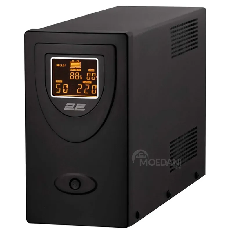Uninterruptible power supply 2E Dd2000, 2000Va/1200W, LCD, USB, 2xSchuko Tbilisi - photo 1