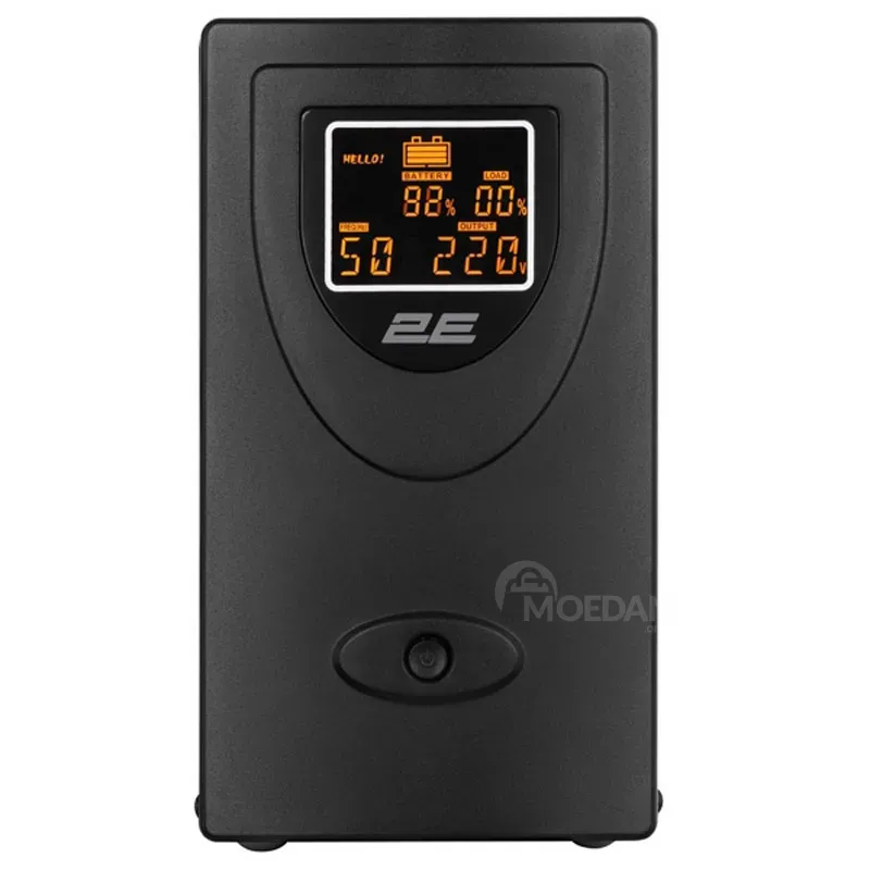 Uninterruptible power supply 2E Dd2000, 2000Va/1200W, LCD, USB, 2xSchuko Tbilisi - photo 2