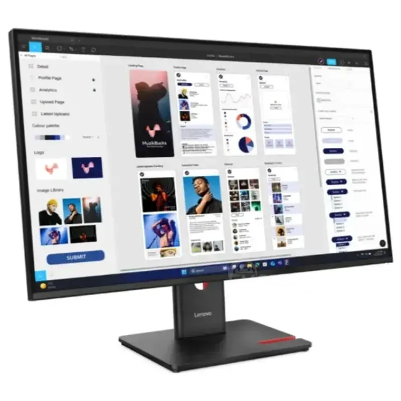 Monitor 4K UHD Lenovo Thinkvision T32Ud-40 31.5 inch Eclipse Black Tbilisi - photo 2