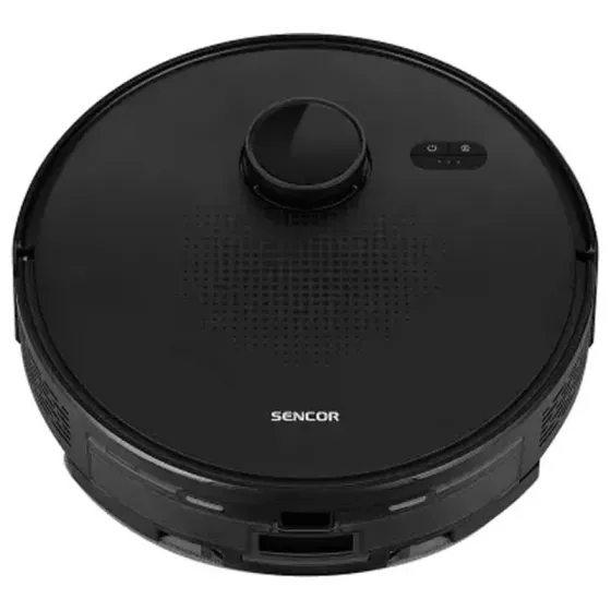 Რობოტი მტვერსასრუტი სველი და მშრალი წმენდით Sencor SRV 9085Bk შავი თბილისი
