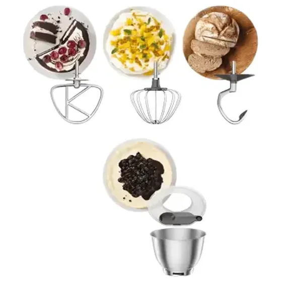 Кухонный миксер Kenwood Go Stand Mixer Kzm35.000Gy — это мощный и удобный кухонный прибор. Тбилиси