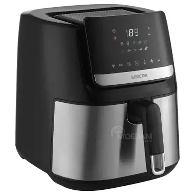 Фритюрница Sencor SFR 6600Ss с горячим воздухом, 6,5 л, 1600 Вт. Тбилиси - изображение 4