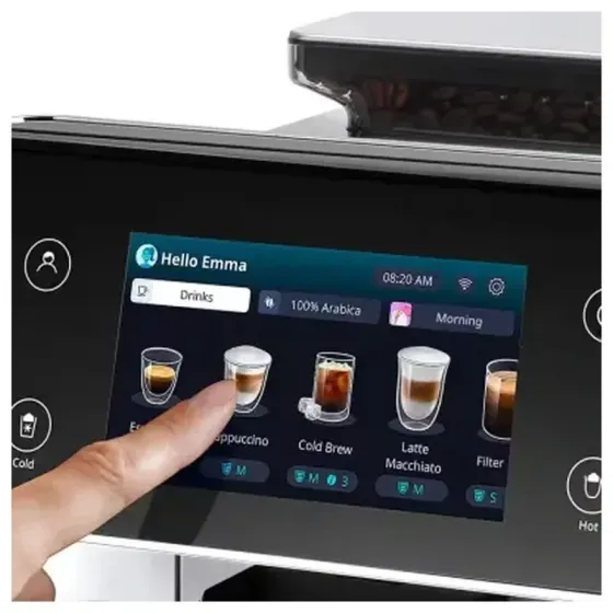 Автоматическая кофемашина Delonghi Ecam630.55.SM Primadonna Aromatic с металлическим корпусом. Тбилиси