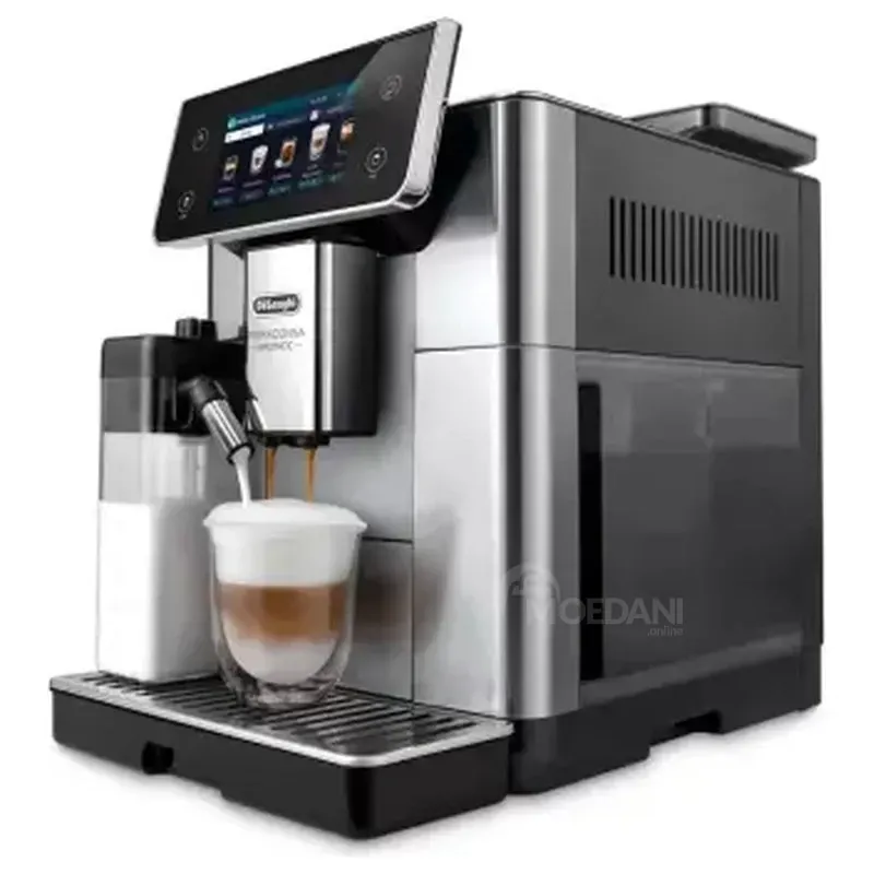 Автоматическая кофемашина Delonghi Ecam630.55.SM Primadonna Aromatic с металлическим корпусом. Тбилиси - изображение 2