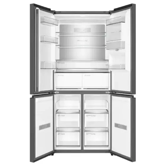 Холодильник с перекрестными дверцами TCL C521Cdwg 518 л, без системы No Frost, инверторный диспенсер, серый. Тбилиси