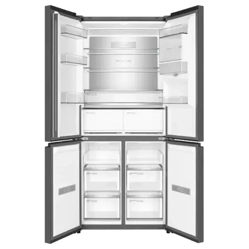 Холодильник с перекрестными дверцами TCL C521Cdwg 518 л, без системы No Frost, инверторный диспенсер, серый. Тбилиси - изображение 2