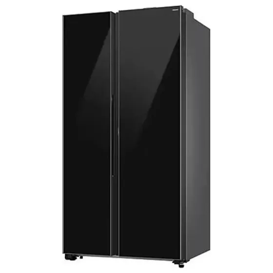 Двухкамерный инверторный холодильник Samsung RS80F65M1Bwr, 680 литров, черный. Тбилиси