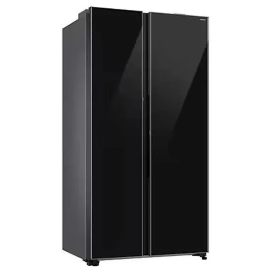 Двухкамерный инверторный холодильник Samsung RS80F65M1Bwr, 680 литров, черный. Тбилиси