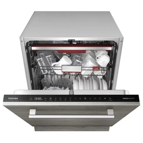 Встраиваемая посудомоечная машина Toshiba DW-14B4(B)-CIS, на 14 комплектов посуды. Тбилиси