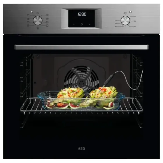 Встраиваемая духовка AEG Oa5Cb31Sm 72 л 2900 Вт, серебристая. Тбилиси