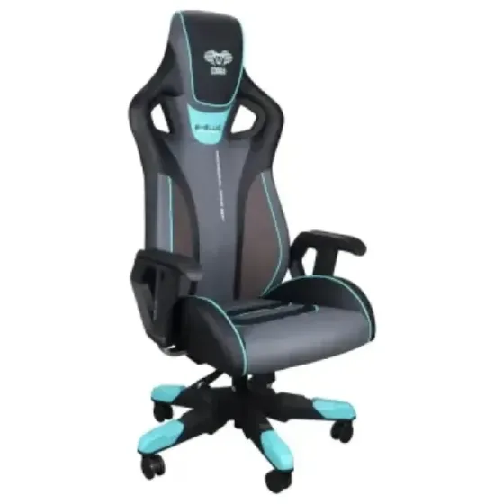 Გეიმინგ სკამი E-Blue Gc312-Eec312 ნაცრისფერი/ლურჯი თბილისი