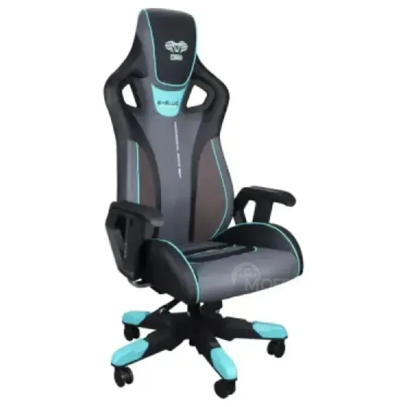 Игровое кресло E-Blue Gc312-Eec312 серо-синего цвета Тбилиси - изображение 1