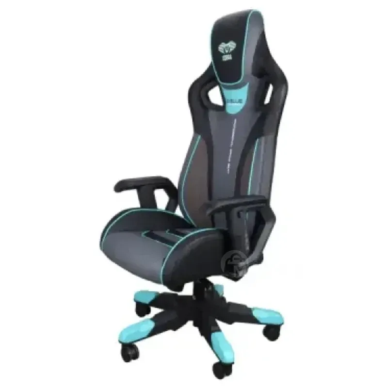 Игровое кресло E-Blue Gc312-Eec312 серо-синего цвета Тбилиси - изображение 2