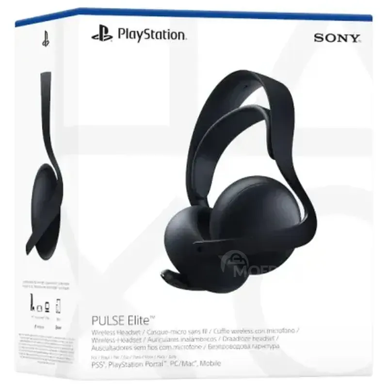 Უსადენო გეიმერული ყურსასმენი Playstation Pulse Elite Wireless Headset Midnight Black თბილისი - photo 3