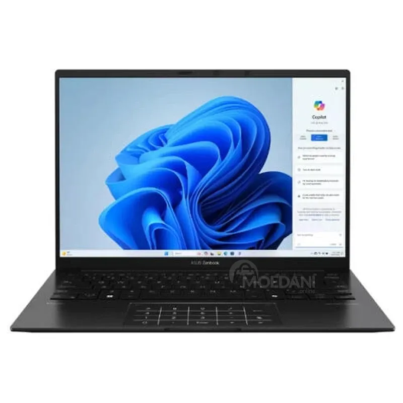 Ნოუთბუქი Oled ეკრანით Asus Zenbook 14 Ryzen AI 5 340 16Gb 512Gb შავი თბილისი - photo 2