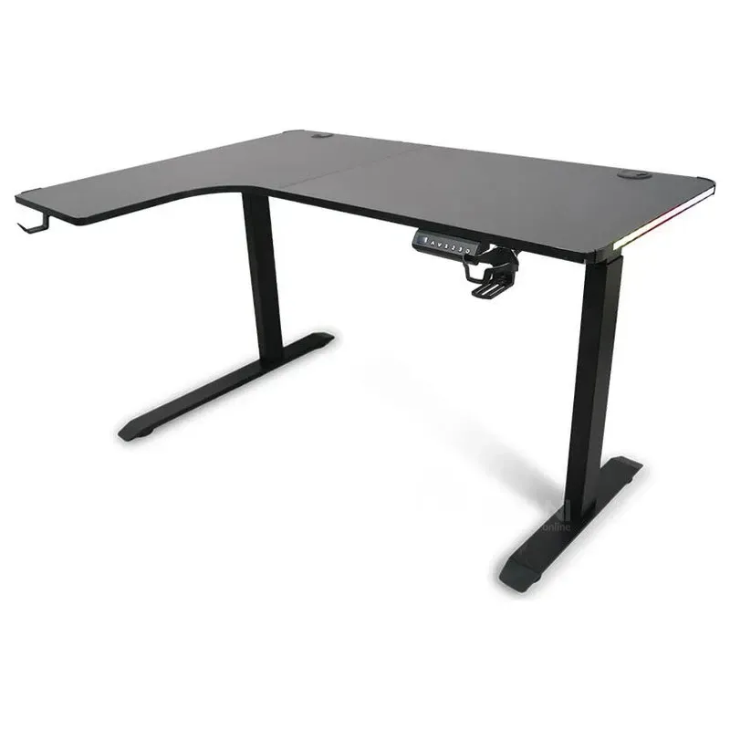 Გეიმინგ მაგიდა რეგულირებადი სიმაღლით E-Blue Egt502Bk-1.4 RGB განათებით თბილისი - photo 3