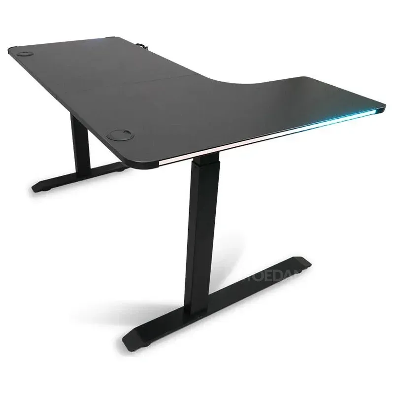 Გეიმინგ მაგიდა რეგულირებადი სიმაღლით E-Blue Egt502Bk-1.4 RGB განათებით თბილისი - photo 4