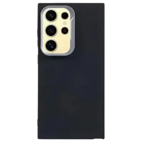 Მობილურის დამცავი ქეისი TVC Samsung Galaxy S25 Ultra-სთვის PC+TPU+PET შავი თბილისი