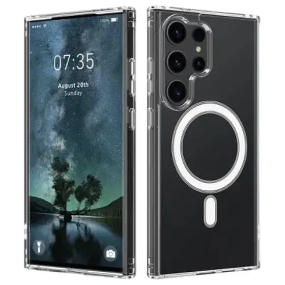 Დამცავი ქეისი TVC Samsung Galaxy S25 Ultra-სთვის Anti-Drop შავი თბილისი