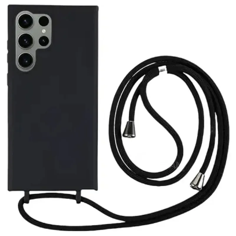 Სმარტფონის ქეისი TVC Samsung Galaxy S25 Ultra-სთვის TPU დამცავი რეგულირებადი სამაგრით - შავი თბილისი - photo 1