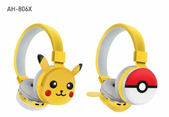 Bluetooth Headphone Wireless AH-806X Yellow Tbilisi