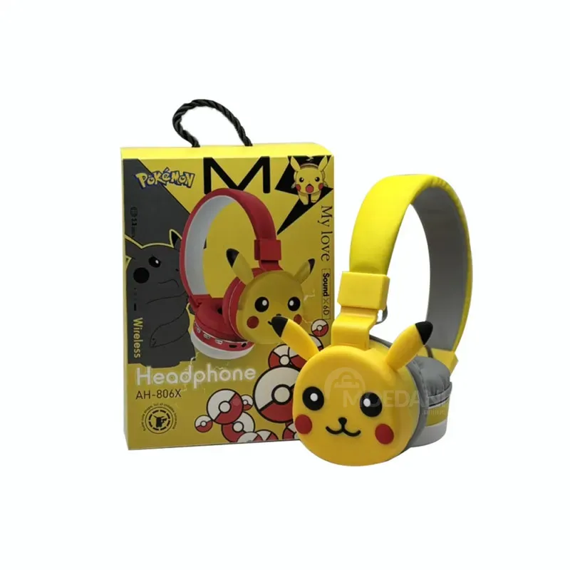 Bluetooth Headphone Wireless AH-806X Yellow Tbilisi - photo 3