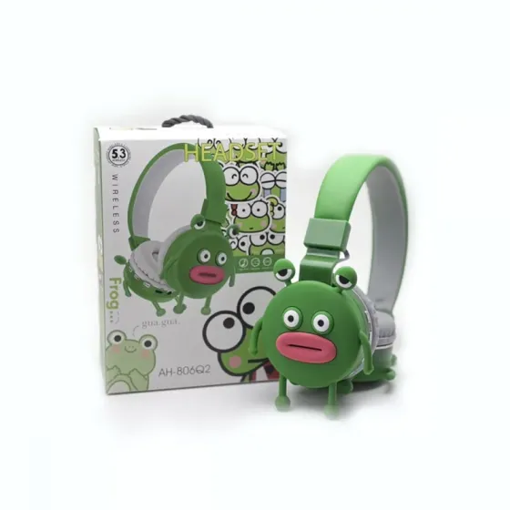 Bluetooth Headset Wireless AH-806Q2 Green GIN-8605580280679 Tbilisi
