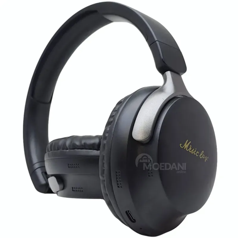 The Music Headphone P22 Black GIN is a Bluetooth headset that provides high Tbilisi - photo 2