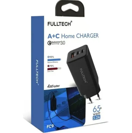 Fast Charger/Super Fast Charger Fulltech FC9 65W GIN-300035 Tbilisi