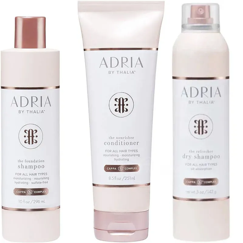Шампунь, кондиционер + сухой шампунь (акция 2+1) Adria BY Thalia (296 мл, 251 мл, 142 г) Тбилиси - изображение 1