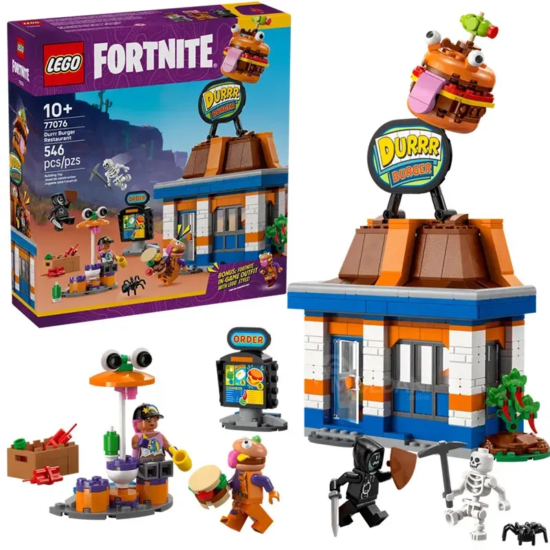 Ასაწყობი კონსტრუქცია (ლეგო) Lego 77076 Constructor Fortnite Durrr Burger Restaurant თბილისი - photo 1