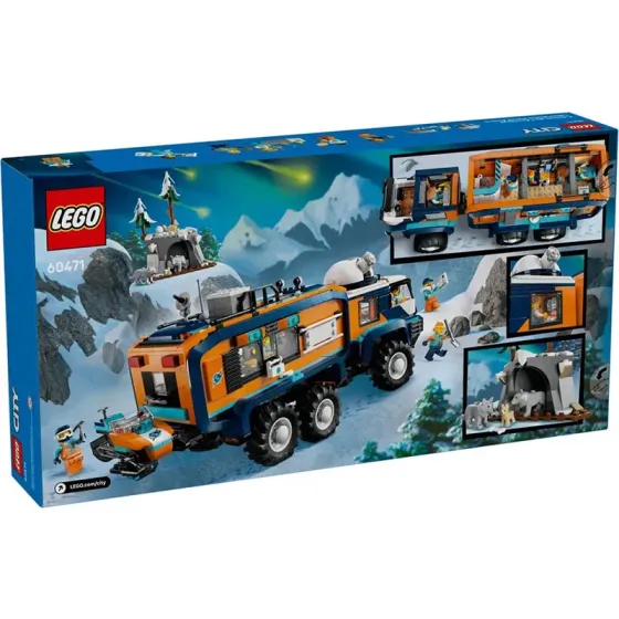 Ასაწყობი კონსტრუქცია (ლეგო) Lego 60471 Constructor City Arctic Explorer Science LAB Truck თბილისი