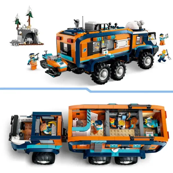 Ასაწყობი კონსტრუქცია (ლეგო) Lego 60471 Constructor City Arctic Explorer Science LAB Truck თბილისი