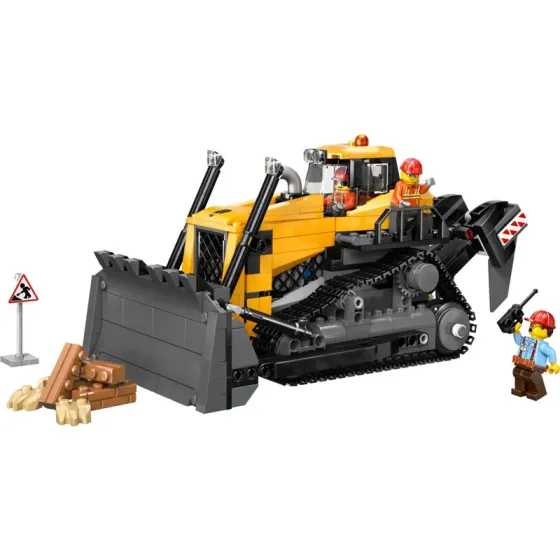 Ასაწყობი კონსტრუქცია (ლეგო) Lego 60466 Constructor City Yellow Bulldozer თბილისი