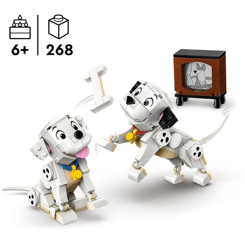 Ასაწყობი კონსტრუქცია (ლეგო) Lego 43271 Constructor Disney Classic Lucky & Penny 101 Dalmatians Puppi თბილისი - photo 2
