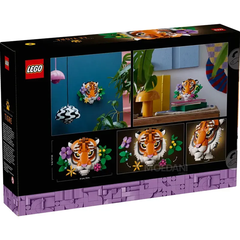 Ასაწყობი კონსტრუქცია (ლეგო) Lego 31217 Constructor ART THE Fauna Collection - Tiger თბილისი - photo 1