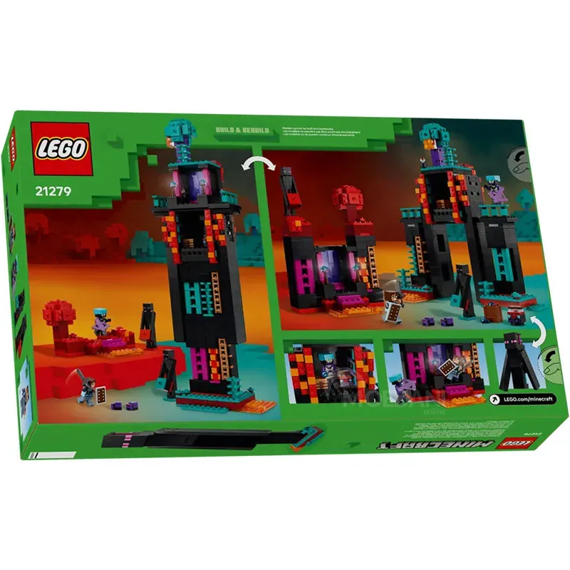 Ასაწყობი კონსტრუქცია (ლეგო) Lego 21279 Constructor Minecraft THE Enderman Tower თბილისი - photo 2