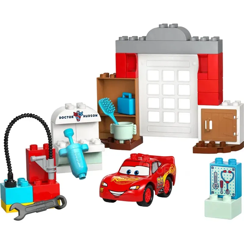 Ასაწყობი კონსტრუქცია (ლეგო) Lego Constructor Duplo Disney Cars Mcqueen'S Visit TO DOC'S Garage SET 1 თბილისი - photo 2
