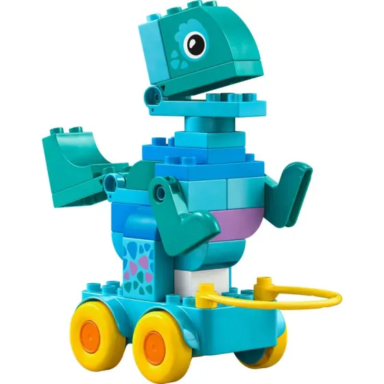 Ასაწყობი კონსტრუქცია (ლეგო) Lego Constructor Duplo Town 3In1 Dinosaurs ON Wheels 10451 თბილისი