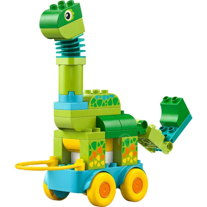 Ასაწყობი კონსტრუქცია (ლეგო) Lego Constructor Duplo Town 3In1 Dinosaurs ON Wheels 10451 თბილისი - photo 4