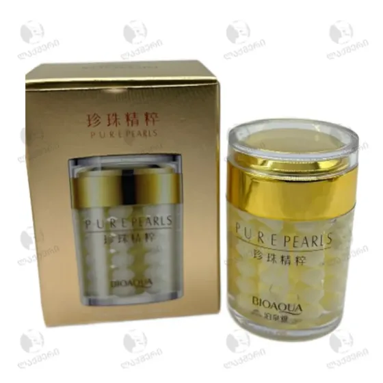 Bioaqua-ს ჰიალურონის სახის კრემი Pure Pearls (120 GR) თბილისი