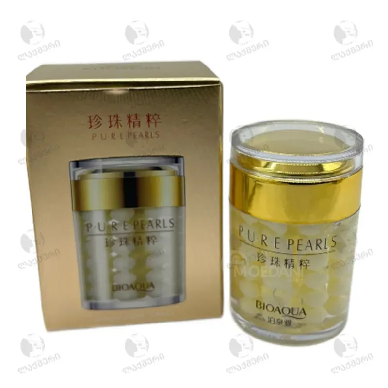 Bioaqua-ს ჰიალურონის სახის კრემი Pure Pearls (120 GR) თბილისი - photo 1