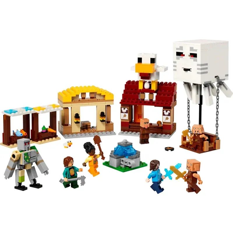 Конструктор Lego Minecraft: Атака деревни призраков на воздушных шарах Тбилиси - изображение 2