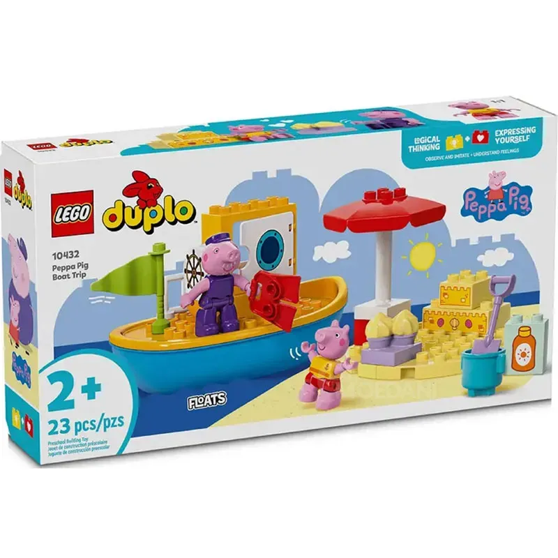 Конструктор Лего «Пеппа Свинка: Путешествие на лодке» Тбилиси - изображение 1