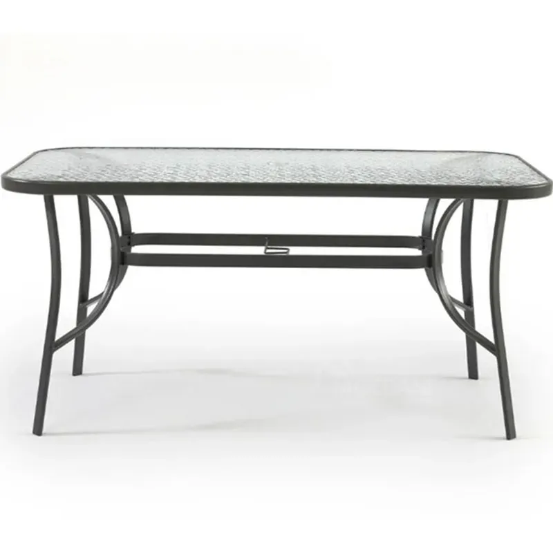 Прямоугольный стол со стеклянной столешницей L SC-094-150 (150*90*70 см) Тбилиси - изображение 1