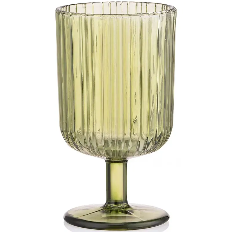 Набор из 2 стеклянных стаканов Ardesto Ar2630Ggr (300 мл), золотистый цвет. Тбилиси - изображение 3