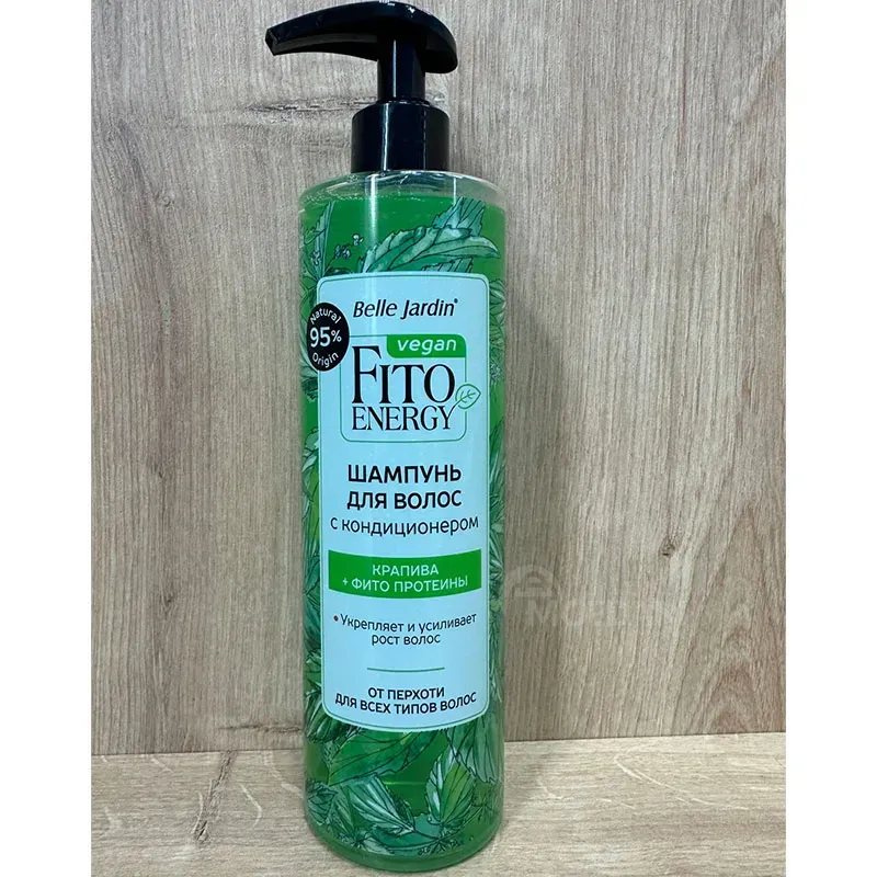 Პროფესიონალური შამპუნი ყველა ტიპის თმისთვის ჭინჭრის ექსტრაქტით Fito Energy Shampoo (400 ML) თბილისი - photo 1
