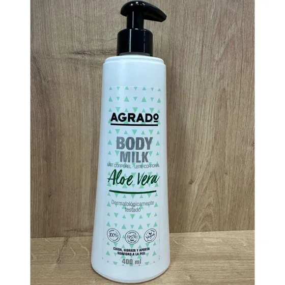Увлажняющий лосьон для тела Agrado с алоэ вера (400 мл) Тбилиси