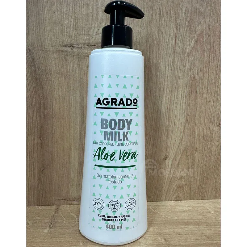 Увлажняющий лосьон для тела Agrado с алоэ вера (400 мл) Тбилиси - изображение 1