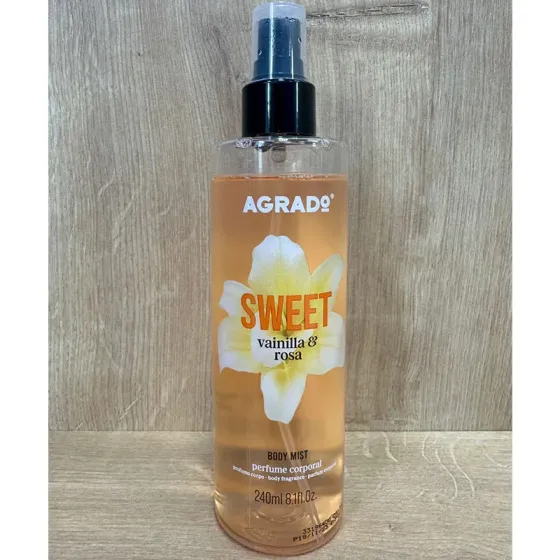 Agrado Спрей для тела Vanilla & Роза (240 мл) Тбилиси